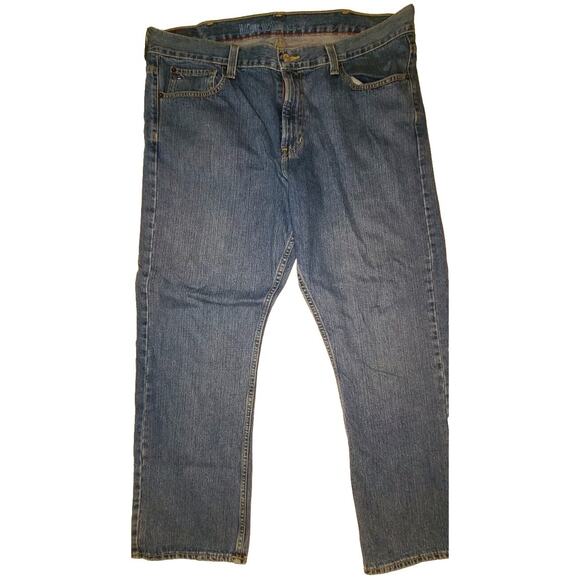 HILFIGER HERITAGE Boot Cut 40/30 Jeans Men's Medium Wash - Picture 3 of 11